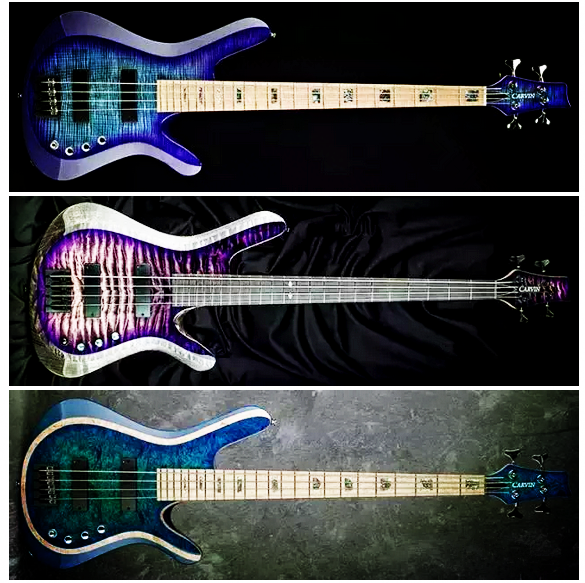 Carvin Vanquish(征服)系列贝司袭来