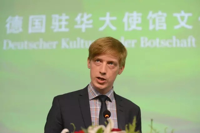 德国驻华大使馆文化副参赞Jannis Pähler